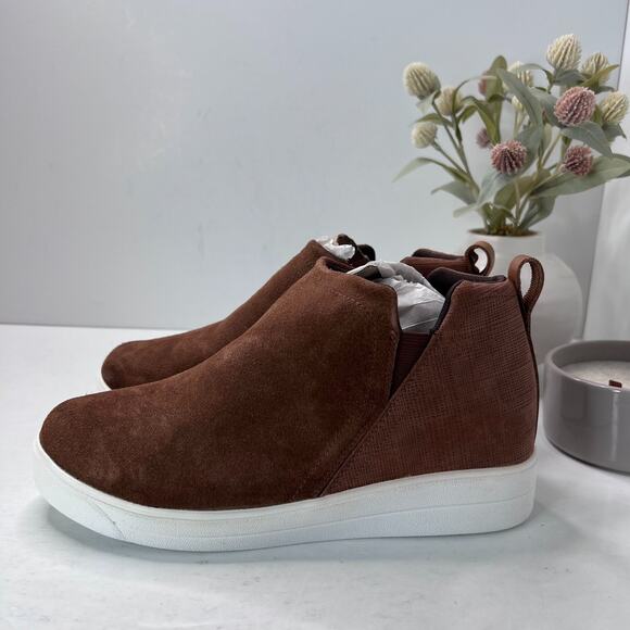 Ryka Vera Suede Casual Sneaker Boot Slip On Brown Women's 11M Tried On - Picture 1 of 9